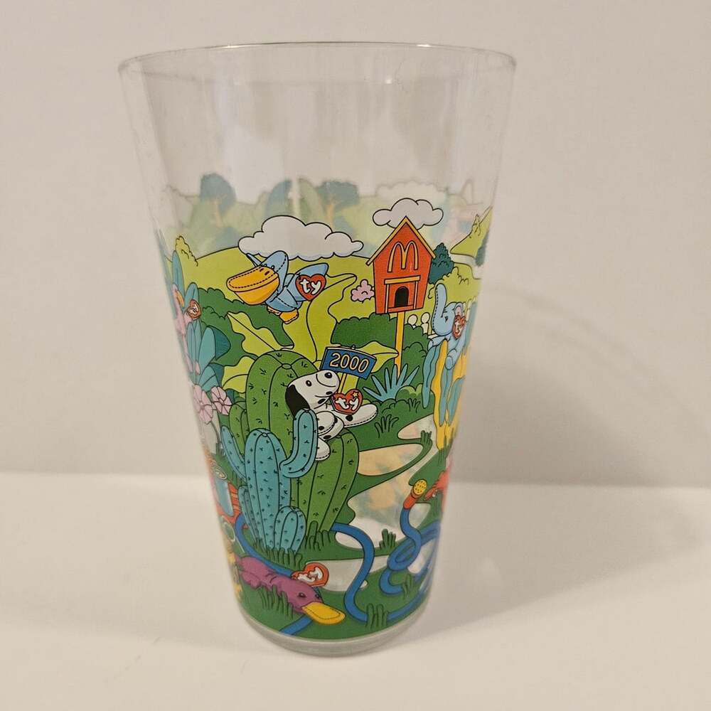 McDonald's Ty Beanie Babies Collector's Edition Glass Cup 2024